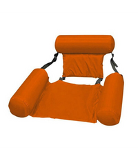 Sedia A Sdraio Gonfiabile Amaca Per Mare Piscina Galleggiante Pieghevole 120cm         