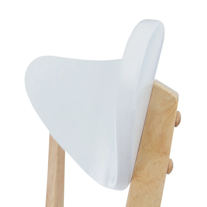 LÚZETE - SEDIA ALFONS BIANCO/NATURALE