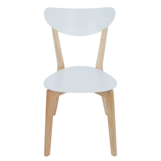 LÚZETE - SEDIA ALFONS BIANCO/NATURALE