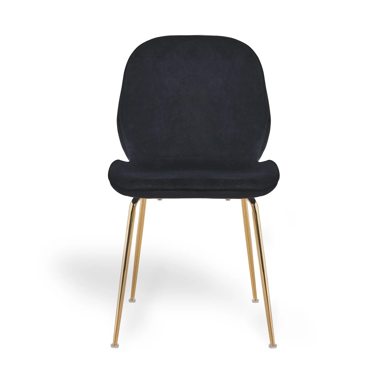 LÚZETE - SEDIA ASHCROFT IN VELLUTO NERO