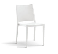 Set 4 sedie esterno in poliproplinere Bianco, ZZNLF7003