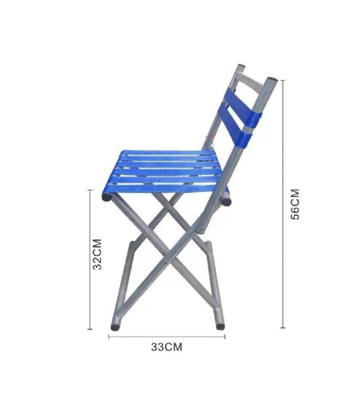 Sedia Da Campeggio Sgabello Pieghevole Portatile Pesca Spiaggia 32x33x56cm 615160         