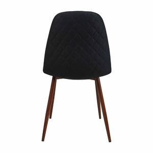 SEDIA DA PRANZO IMBOTTITA GRACIA NERA