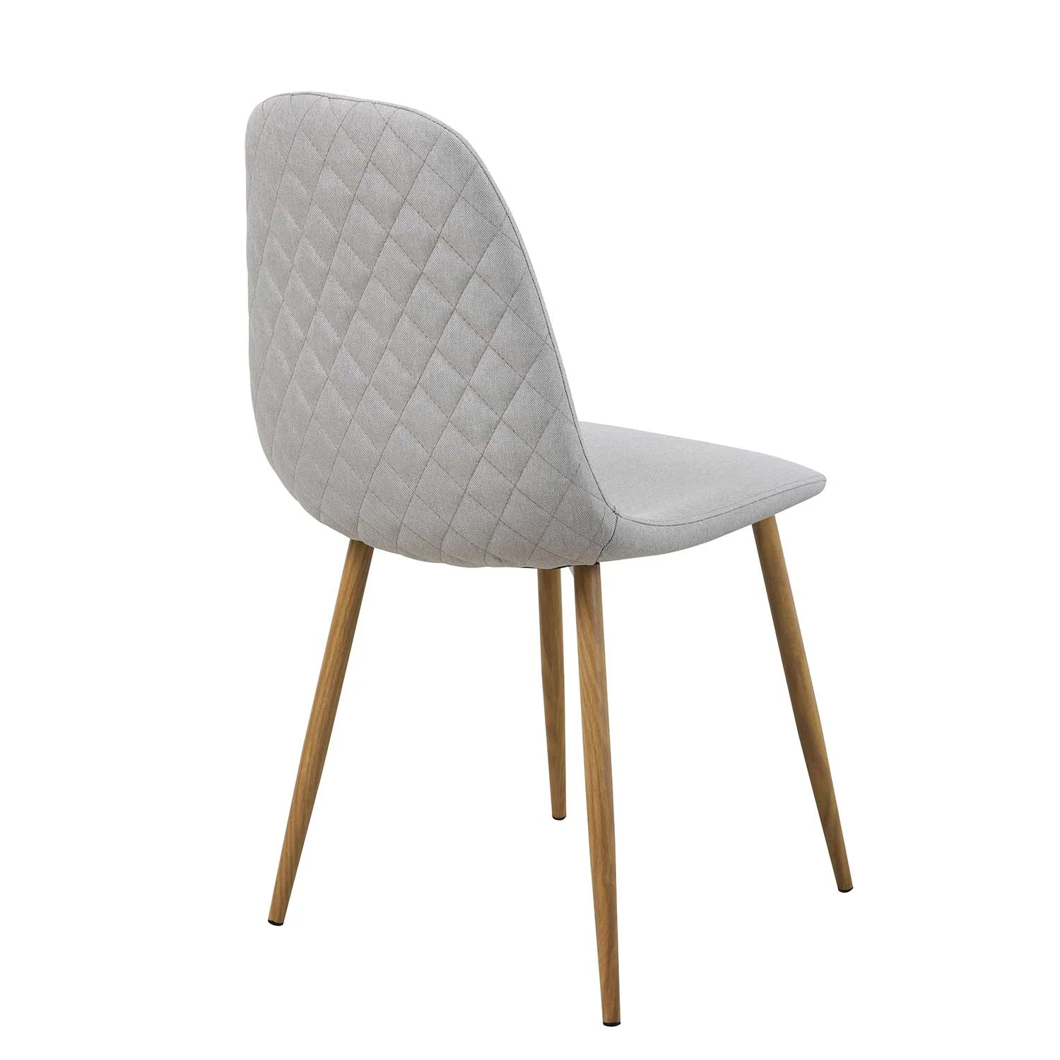 LÚZETE - SEDIA DA PRANZO IMBOTTITA GRIGIO CHIARO GRACIA