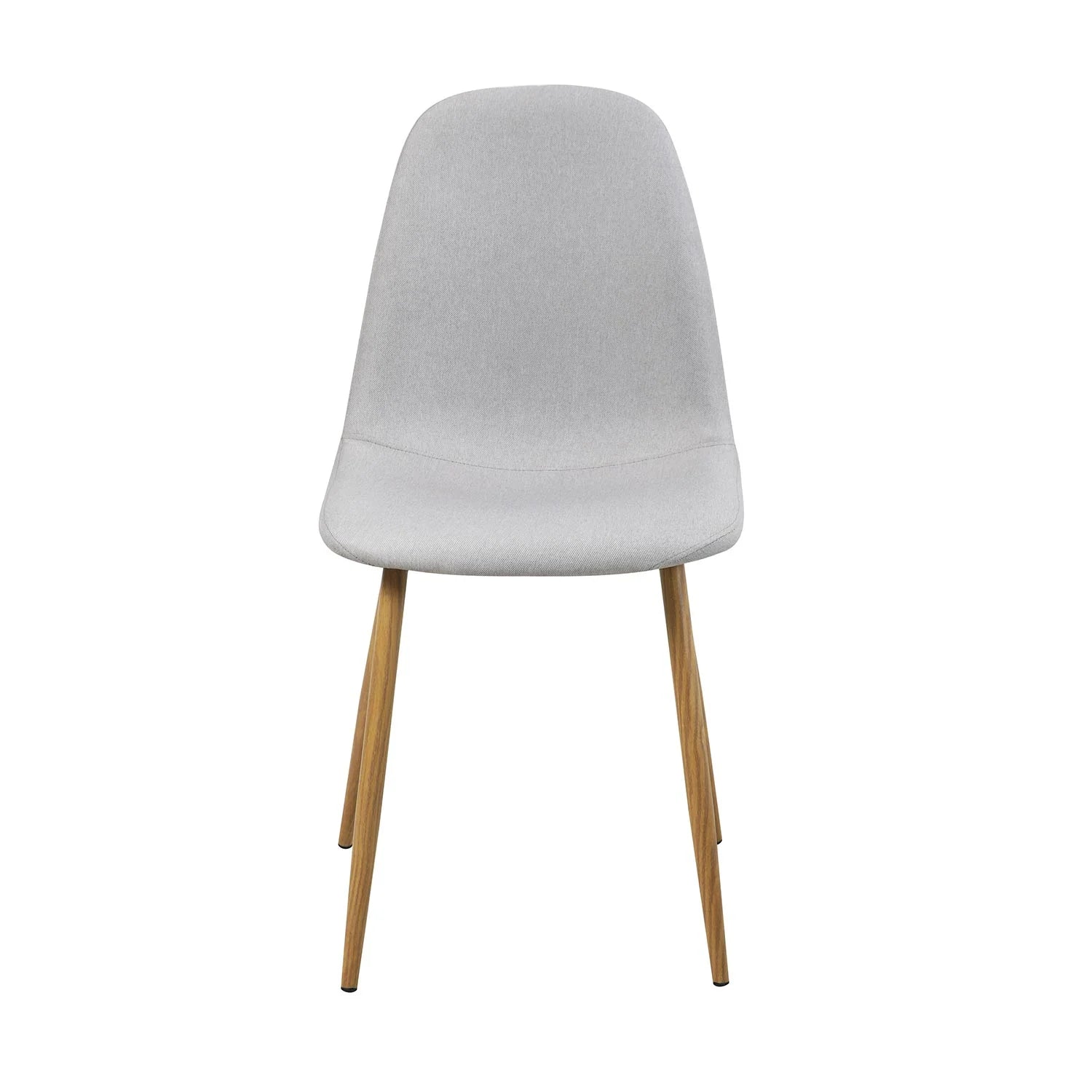 LÚZETE - SEDIA DA PRANZO IMBOTTITA GRIGIO CHIARO GRACIA