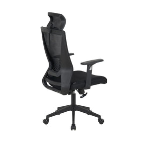 SEDIA DA UFFICIO NERA SITWELL