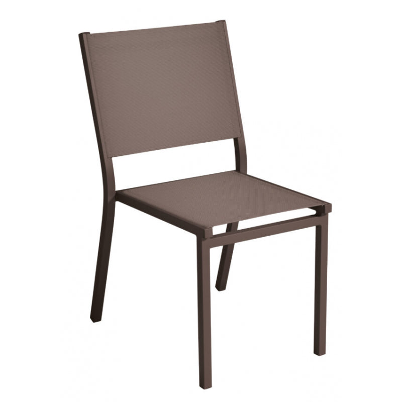 Sedia Elba MOIA chocolate