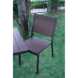 Sedia Elba MOIA chocolate