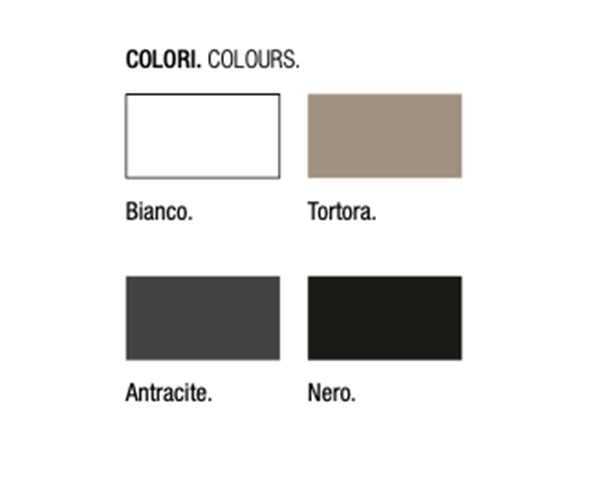 4 sedie da giardino antracite Antracite, ZZNLF6062