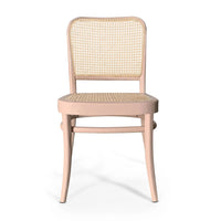 LÚZETE - SEDIA HANNAH IN LEGNO DI OLMO ROSA