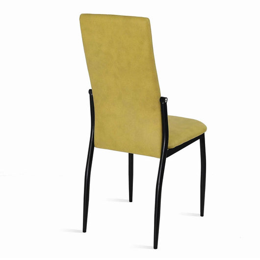 LÚZETE - SEDIA IMBOTTITA LADY GIALLA