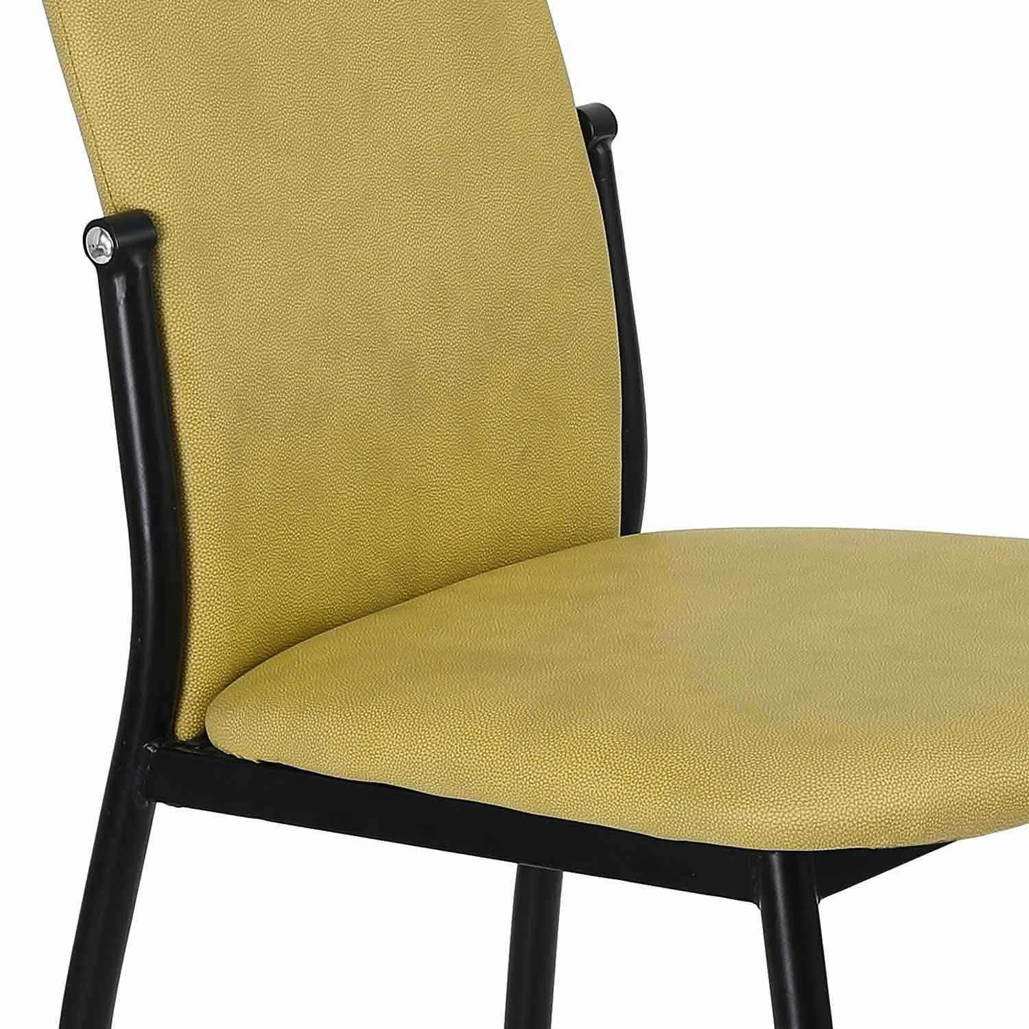 LÚZETE - SEDIA IMBOTTITA LADY GIALLA