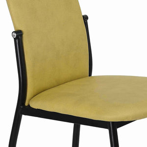 LÚZETE - SEDIA IMBOTTITA LADY GIALLA