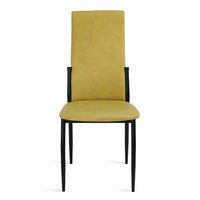 LÚZETE - SEDIA IMBOTTITA LADY GIALLA