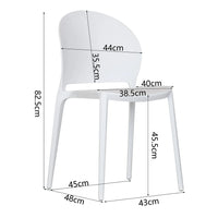 SEDIA IMPILABILE HARLEM BIANCA