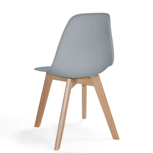 LÚZETE - SEDIA IN LEGNO TOWER SCARLETT GREY