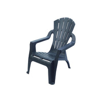 Sedia in polipropilene monoblocco, selva, antracite