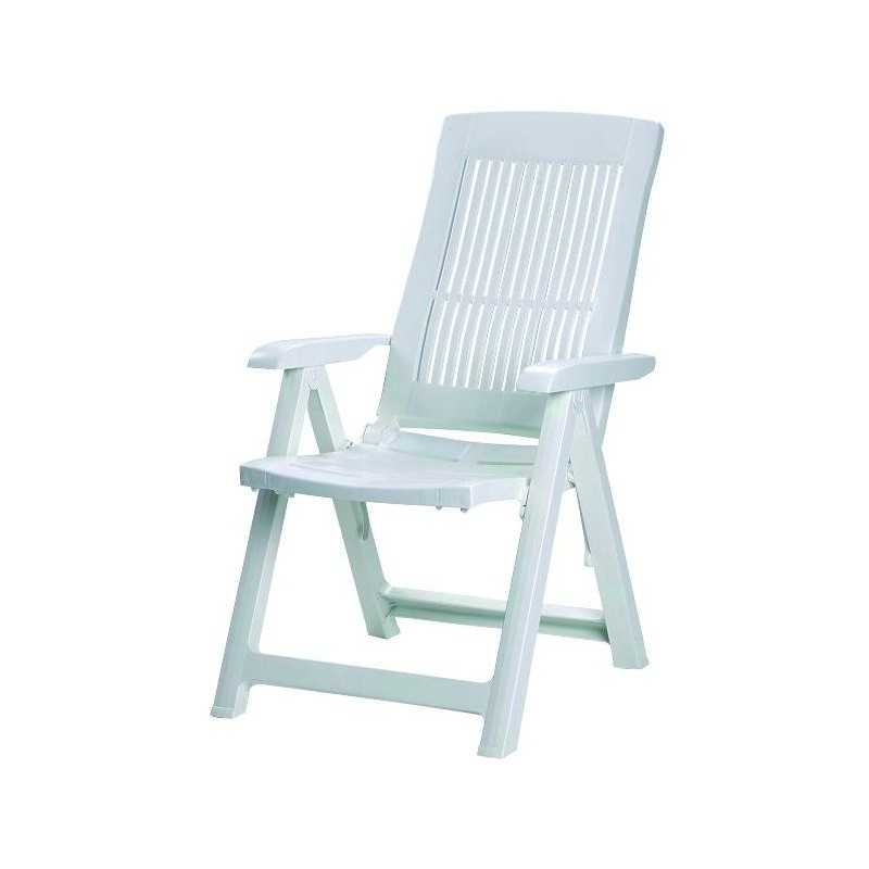 Sedia in Pp Bianco Tampa