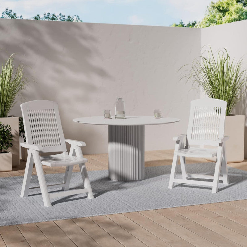 Sedia in Pp Bianco Tampa