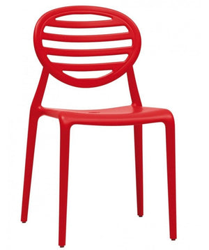 Sedia in tecnopolimero rinforzato Top Gio Made in Italy - set da 6