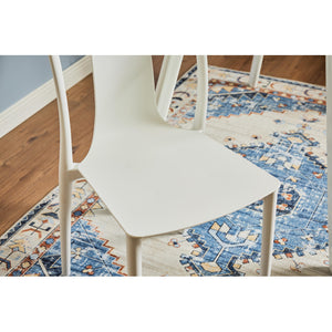 Sedia Irene In Pp Bianco Dimensione 50x43x88cm