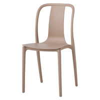 Sedia Irene In Pp Tortora Dimensione 50x43x88cm