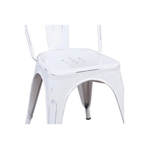 LÚZETE - SEDIA JOSEPHINE BIANCO ANTICO