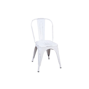 LÚZETE - SEDIA JOSEPHINE BIANCO ANTICO