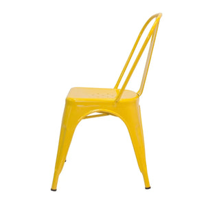 LÚZETE - SEDIA JOSEPHINE GIALLA