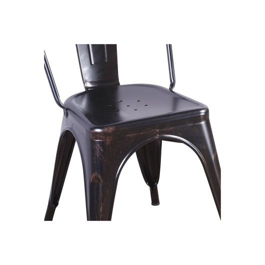 LÚZETE - SEDIA JOSEPHINE NERO ANTICO