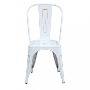 SEDIA LOLA BIANCO ANTICO