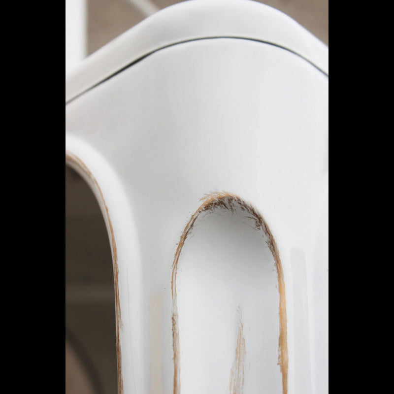 SEDIA LOLA BIANCO ANTICO