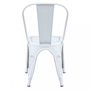 SEDIA LOLA BIANCO ANTICO