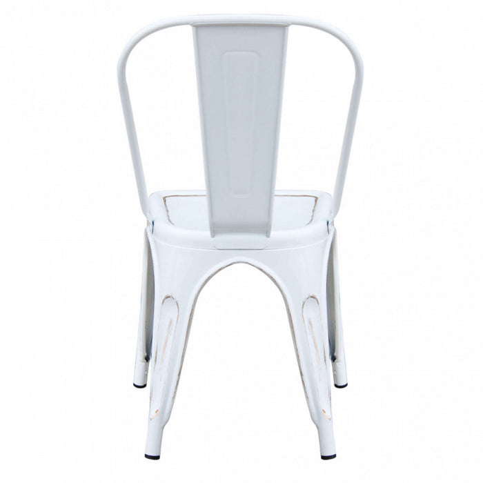 SEDIA LOLA BIANCO ANTICO