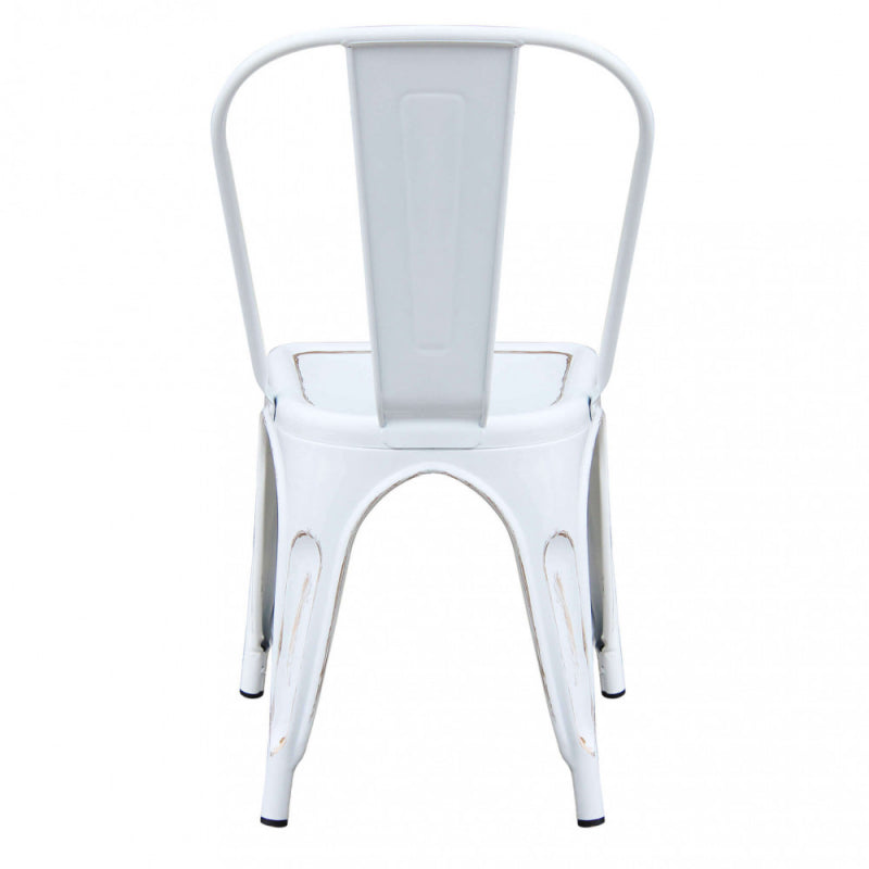 SEDIA LOLA BIANCO ANTICO