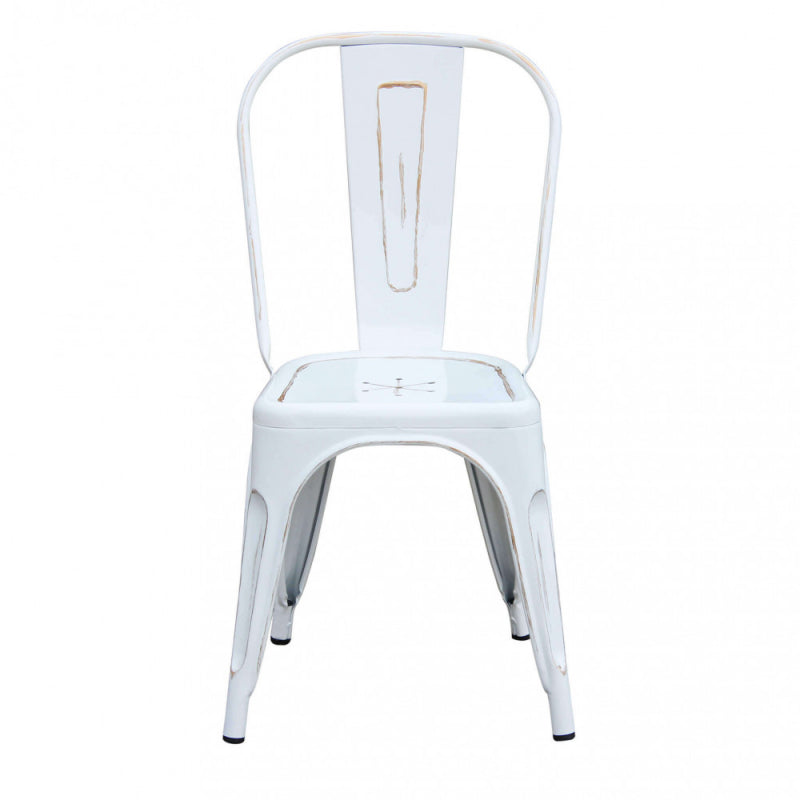 SEDIA LOLA BIANCO ANTICO