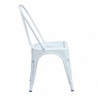 SEDIA LOLA BIANCO ANTICO