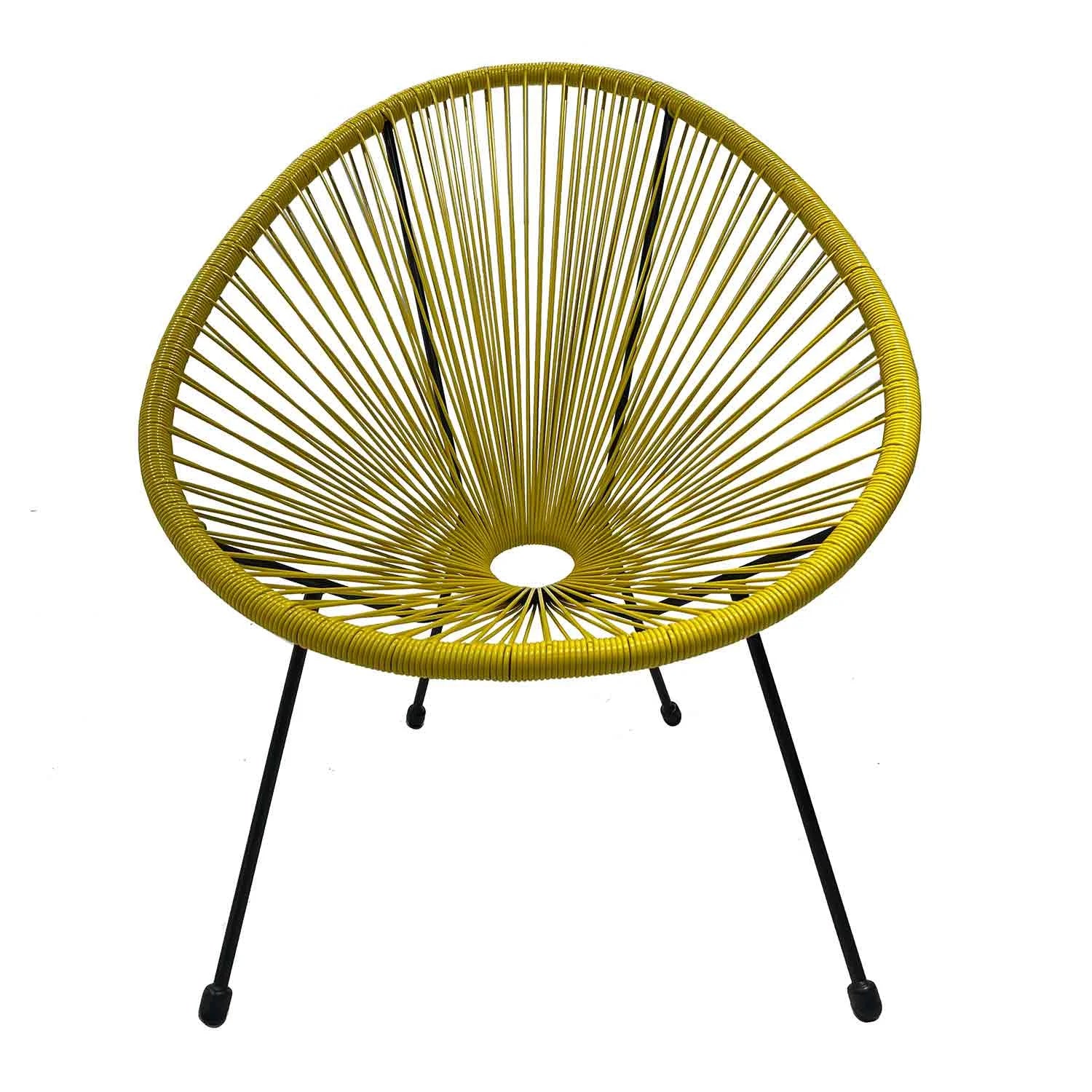 LÚZETE - SEDIA MIAMI SPRINGS GIALLO