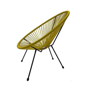 LÚZETE - SEDIA MIAMI SPRINGS GIALLO