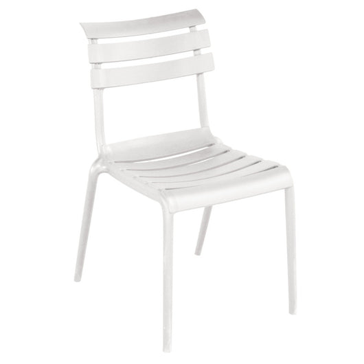 Sedia Olbia Senza Braccioli In Polipropilene Bianca Moia