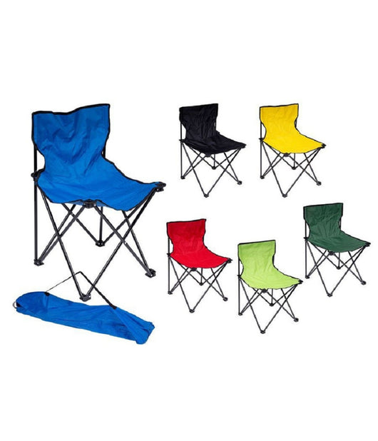 Sedia Pieghevole Da Campeggio Giardino Picnic Pesca Portatile Con Sacca 6497042         
