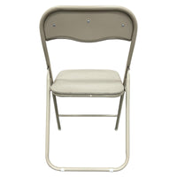 Sedia Pieghevole Syria In Tessuto Poliestere Beige