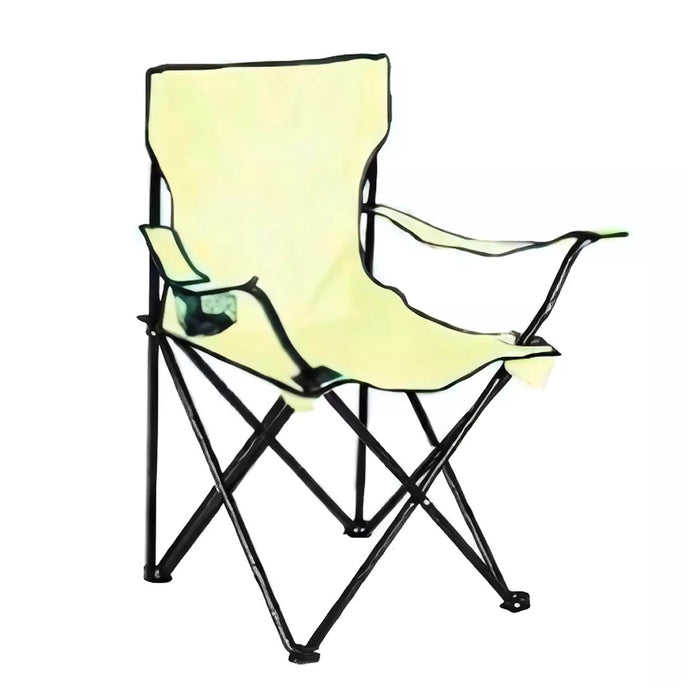 Trade Shop - Sedia Pipistrello Pieghevole Con Portabicchiere Pesca Campeggio Mare Spiaggia 350006 -