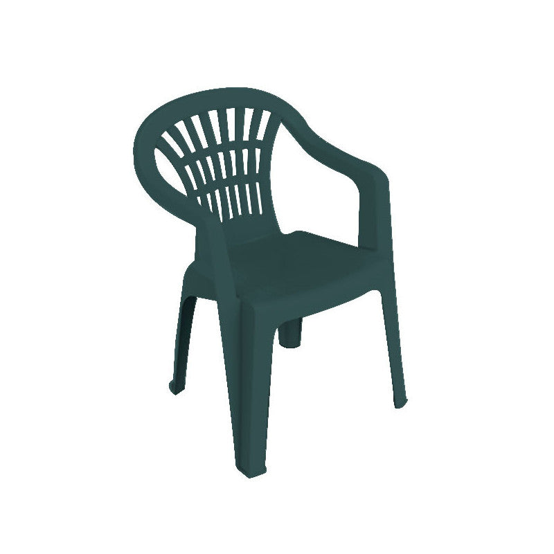 Sedia Resina Bracc.Lyra Verde Progarden