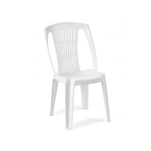 Sedia Resina Monoblocco Stella Bianca Progarden