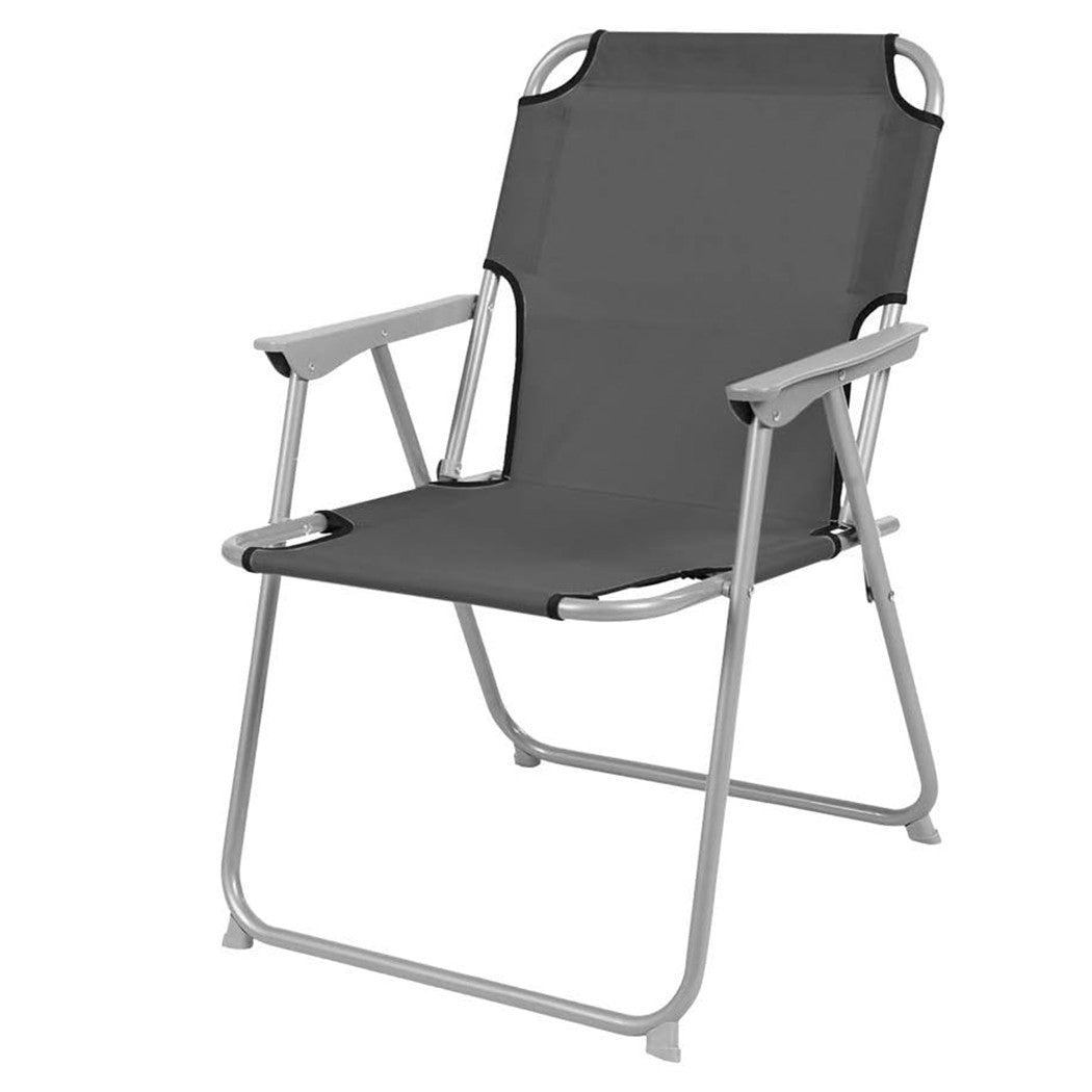 Trade Shop - Sedia Sdraio Pieghevole Campeggio Spiaggia Relax In Tessuto Oxford 52x63x74.5cm 350017 -