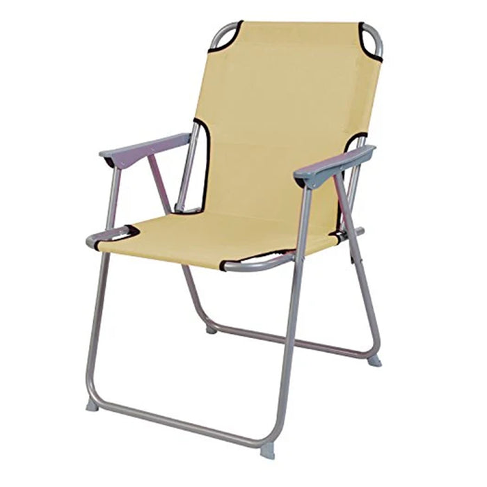Trade Shop - Sedia Sdraio Pieghevole Campeggio Spiaggia Relax In Tessuto Oxford 52x63x74.5cm 350017 -
