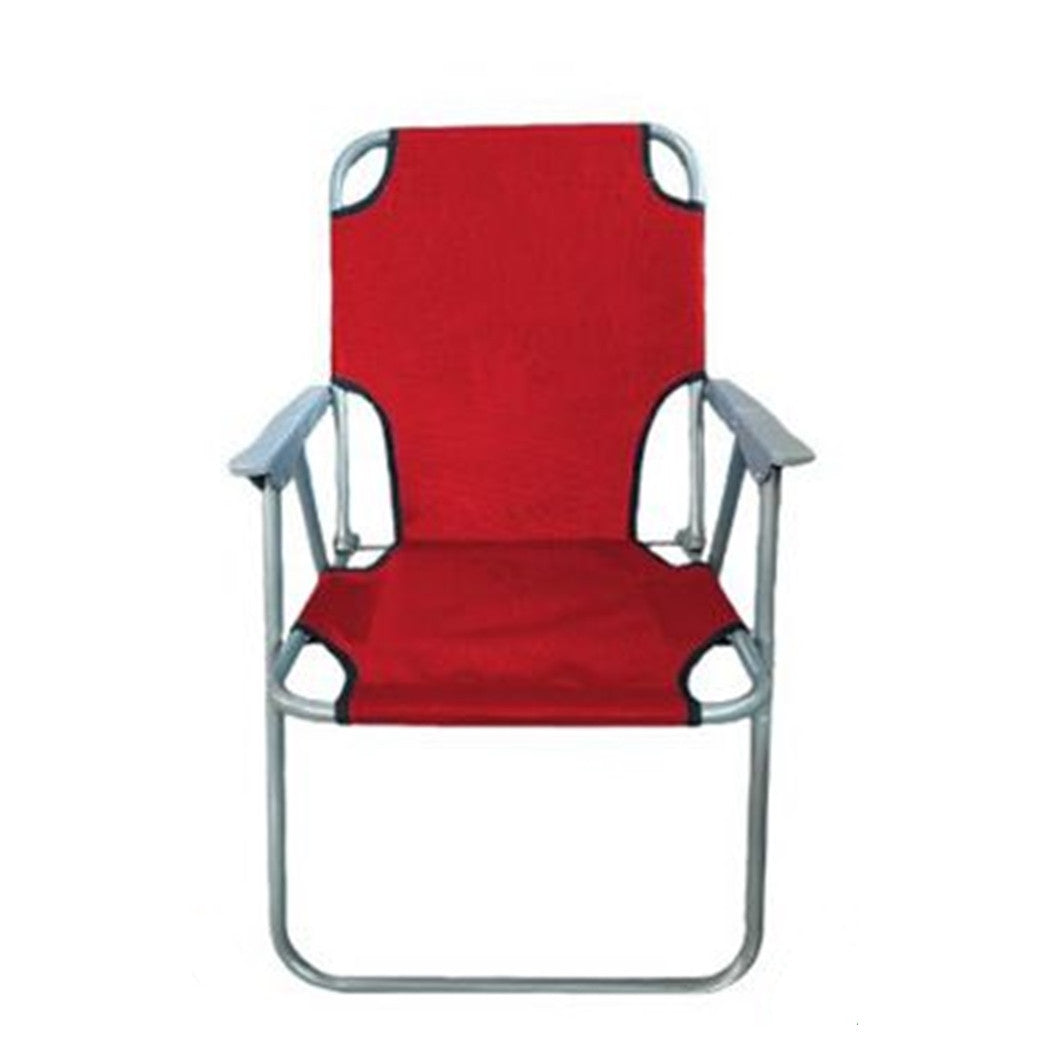 Trade Shop - Sedia Sdraio Pieghevole Campeggio Spiaggia Relax In Tessuto Oxford 52x63x74.5cm 350017 -