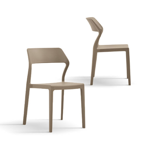 4 sedie da giardino tortora Tortora, ZZNLF6061