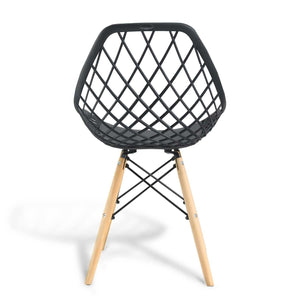 LÚZETE - SEDIA TOWER PICKELS NERO